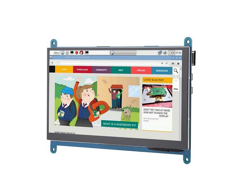 7 inch LCD HDMI Touch Screen 800 480 Robots Cyprus Nicosia Limassol Famagusta Paphos Larnaca front