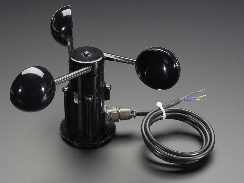 Adafruit Anemometer Wind Speed Sensor wAnalog Voltage Output Robots Cyprus Nicosia Limassol Famagusta Paphos Larnaca front