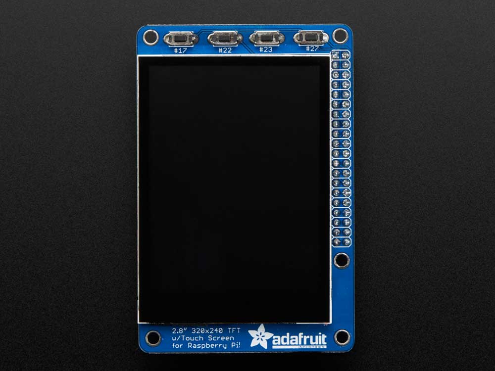 Adafruit PiTFT Plus 320x240 2.8 TFT Robots Cyprus Nicosia Limassol Famagusta Paphos Larnaca top