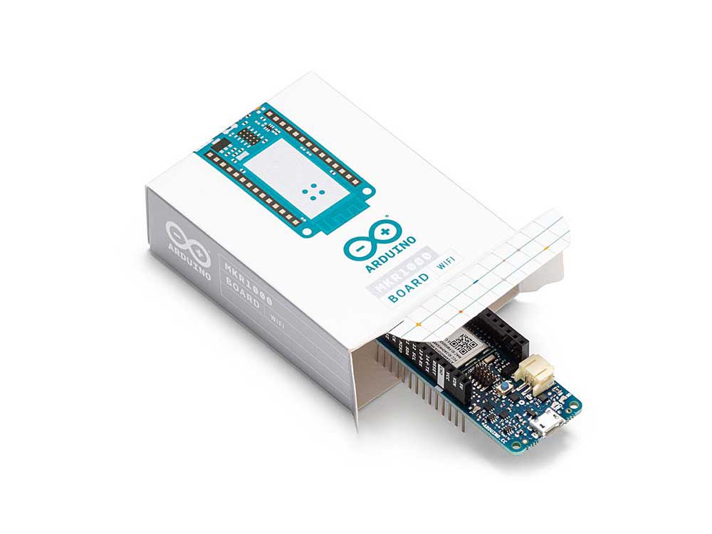 Arduino MKR1000 WIFI with Headers Mounted Robots Cyprus Nicosia Limassol Famagusta Paphos Larnaca middle box