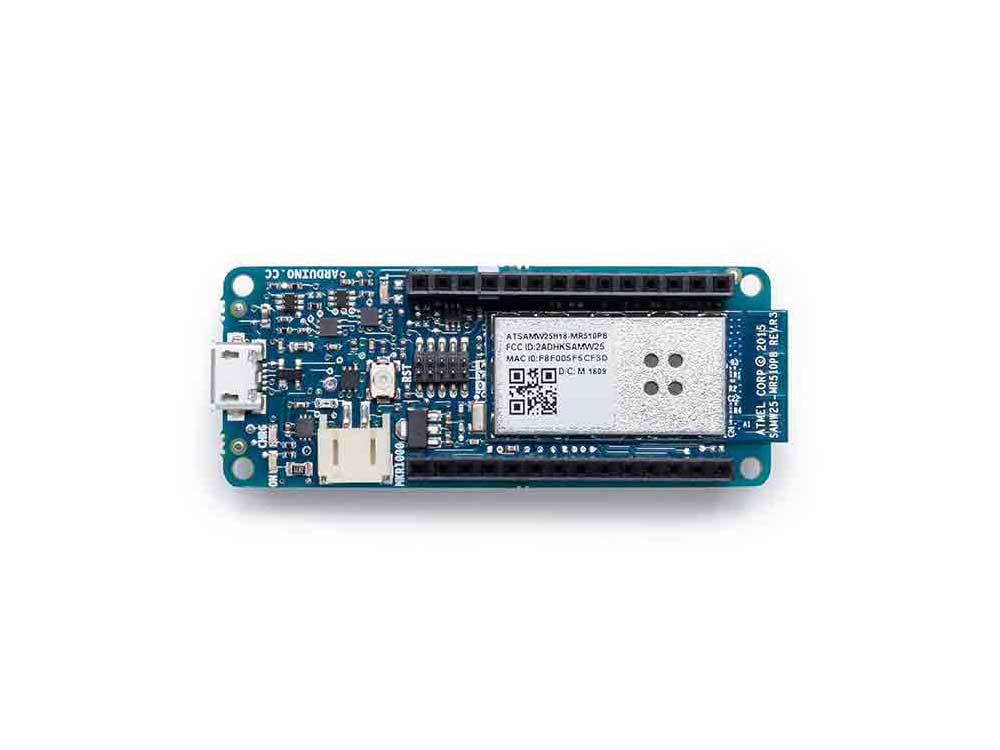 Arduino MKR1000 WIFI with Headers Mounted Robots Cyprus Nicosia Limassol Famagusta Paphos Larnaca top