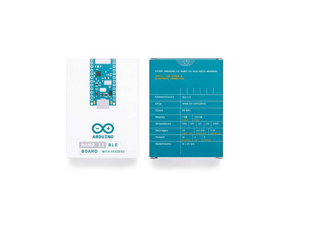 Arduino Nano 33 BLE with headers Robots Cyprus Nicosia Limassol Famagusta Paphos Larnaca box