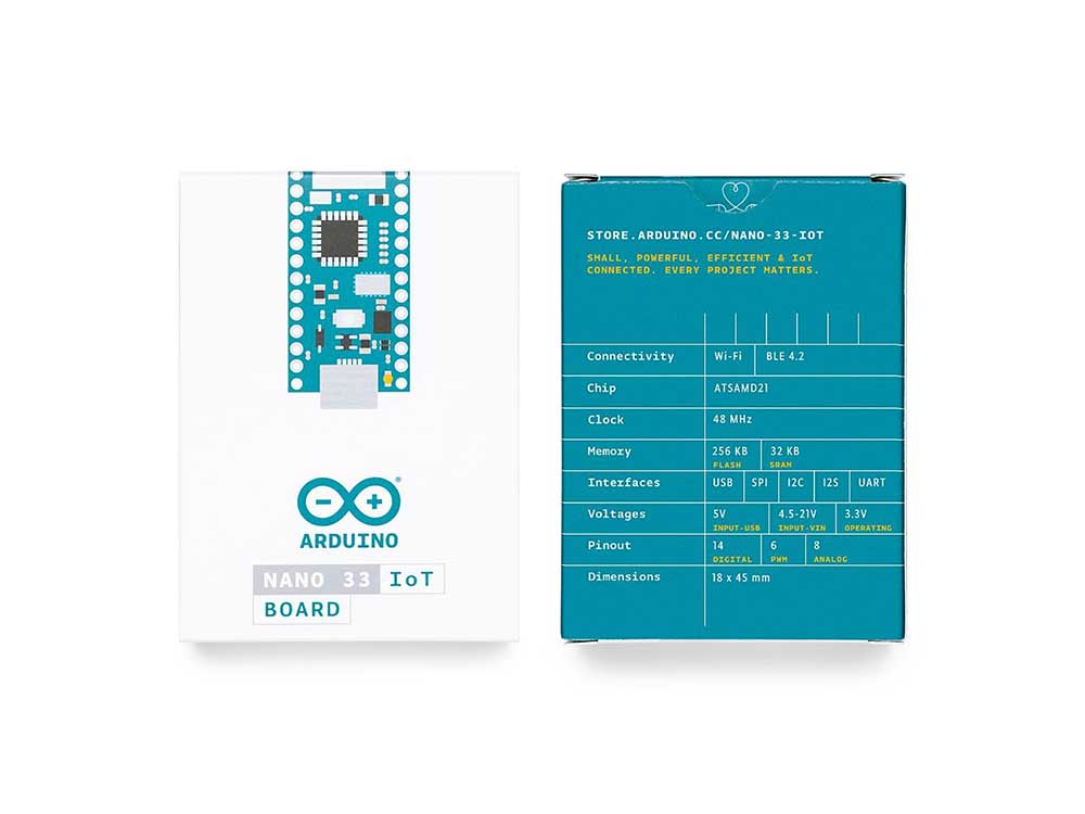 Arduino Nano 33 IoT Robots Cyprus Nicosia Limassol Famagusta Paphos Larnaca box