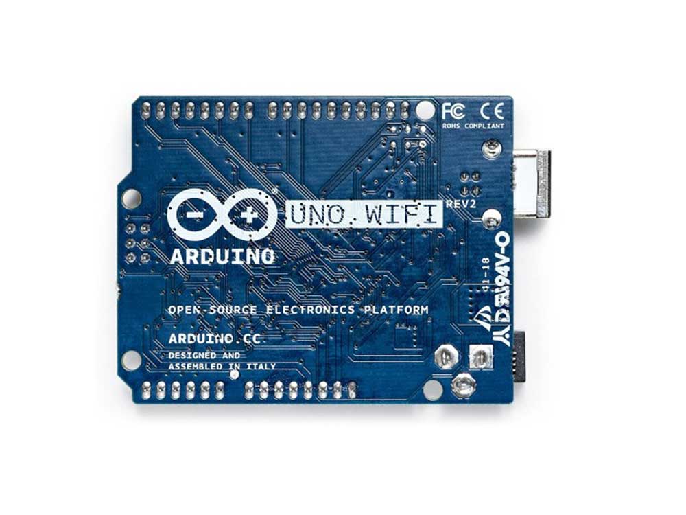 Arduino Uno WiFi Rev2 Robots Cyprus Nicosia Limassol Famagusta Paphos Larnaca back