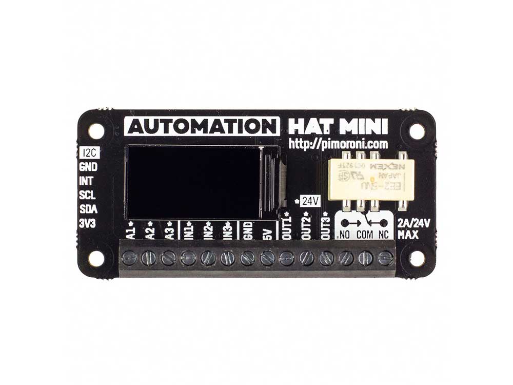 Automation HAT Mini Robots Cyprus Nicosia Limassol Famagusta Paphos Larnaca front