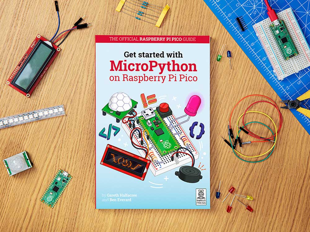 Get Started with MicroPython on Raspberry Pi Pico Robots Cyprus Nicosia Limassol Famagusta Paphos Larnaca magazine pack