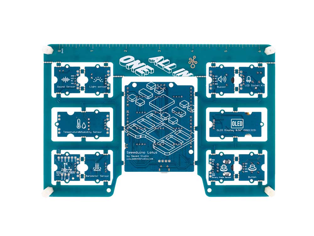 Grove Beginner Kit for Arduino - All-in-one Arduino Compatible Board with 10 Sensors and 12 Projects Robots Cyprus Nicosia Limassol Famagusta Paphos Larnaca back