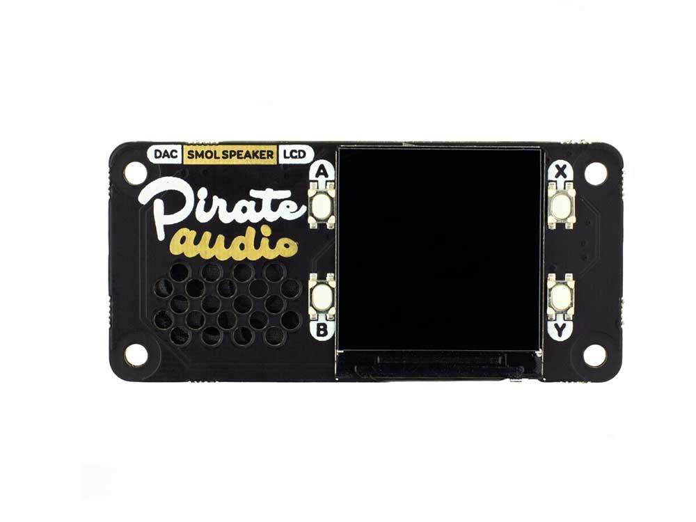 Pirate Audio Speaker for Raspberry Pi Robots Cyprus Nicosia Limassol Famagusta Paphos Larnaca black