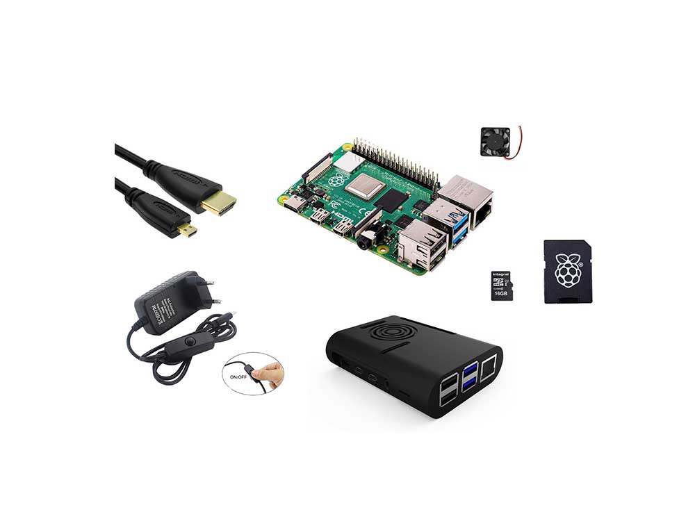 Raspberry Pi 4 Model B 8GB Low budget Kit Robots Cyprus Nicosia Limassol Famagusta Paphos Larnaca front