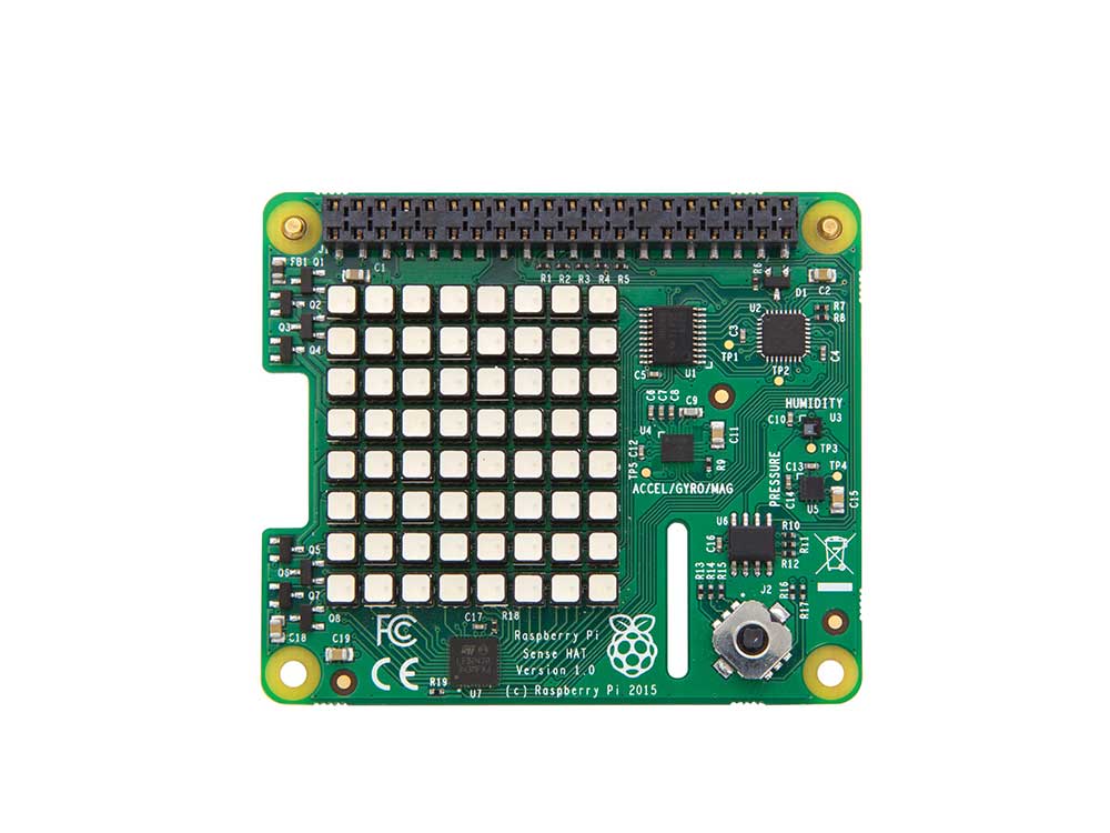 Raspberry Pi Sense HAT with Orientation, Pressure, Humidity and Temperature Robots Cyprus Nicosia Limassol Famagusta Paphos Larnaca front