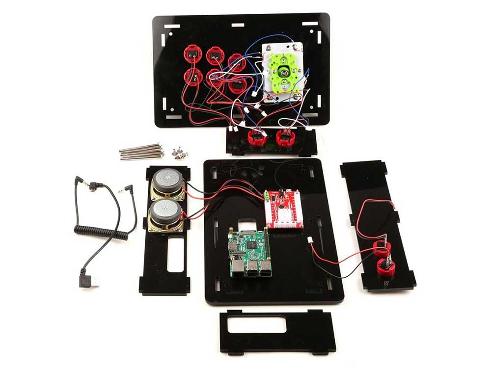 Retro Game Arcade DIY Kit for Raspberry Pi Robots Cyprus Nicosia Limassol Famagusta Paphos Larnaca parts