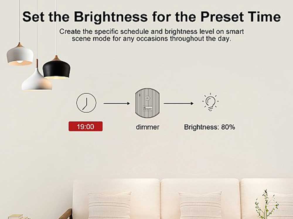 Sonoff D1 Smart Dimmer Switch Robots Cyprus Nicosia Limassol Famagusta Paphos Larnaca brightness