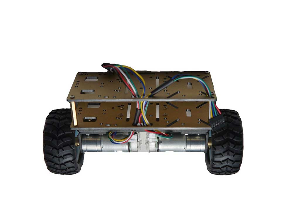 Two Wheels Balance Car Chassis with JGA25 Motor Kit Robots Cyprus Nicosia Limassol Famagusta Paphos Larnaca back