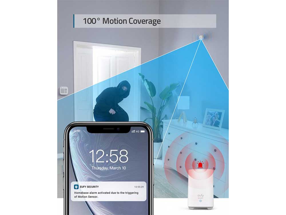 Anker Eufy 5piece Apartment Alarm Security Kit Robots Cyprus Nicosia Limassol Famagusta Paphos Larnaca motion