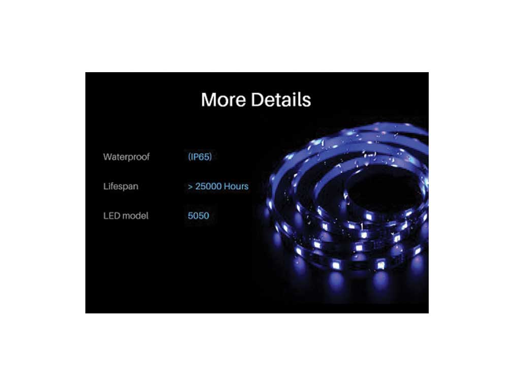 Sonoff 505RGB Smart LED Light Strip 5 Meters (works with L1) Robots Cyprus Nicosia Limassol Famagusta Paphos Larnaca waterproof