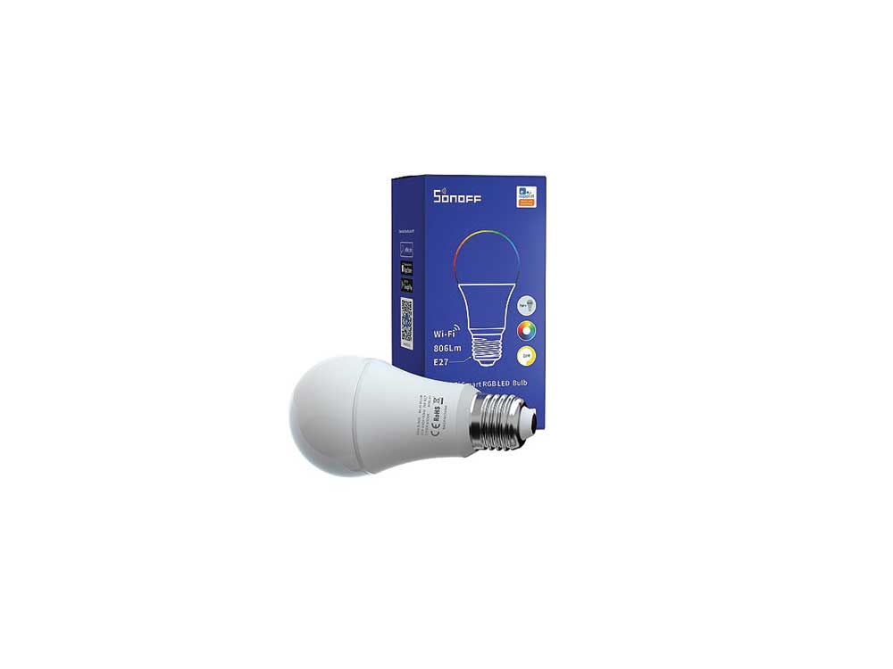 Sonoff B05-B-A60 WiFi Smart RGB Bulb Robots Cyprus Nicosia Limassol Famagusta Paphos Larnaca box