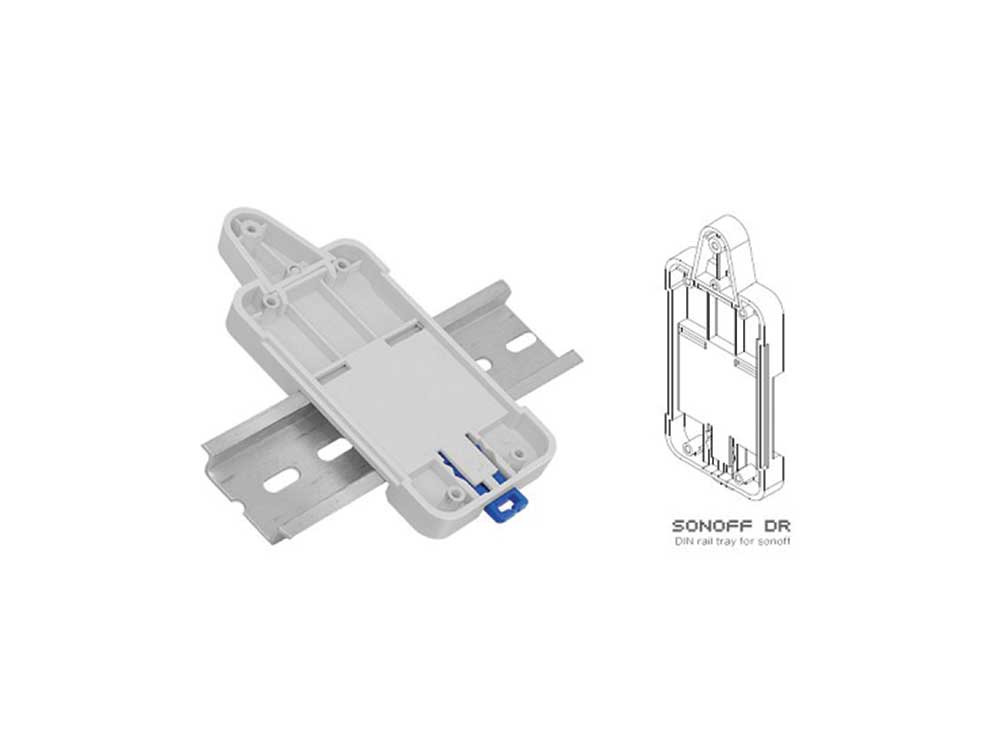 Sonoff DR DIN Rail Tray Robots Cyprus Nicosia Limassol Famagusta Paphos Larnaca diagram