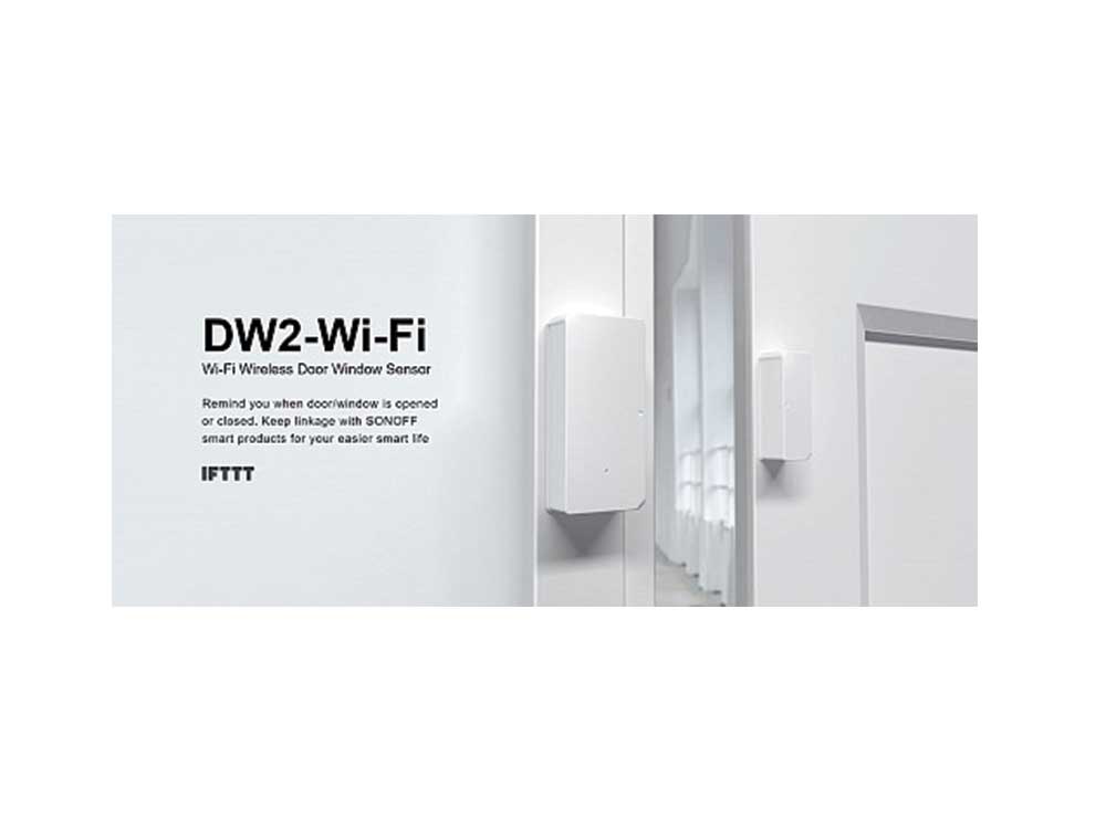 Sonoff DW2 WiFi Door & Window Alarm Sensor Robots Cyprus Nicosia Limassol Famagusta Paphos Larnaca wifi