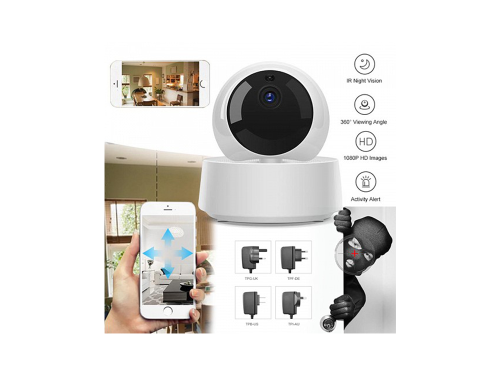 Sonoff GK-200MP2-B Wi-Fi IP Security Camera Robots Cyprus Nicosia Limassol Famagusta Paphos Larnaca 360