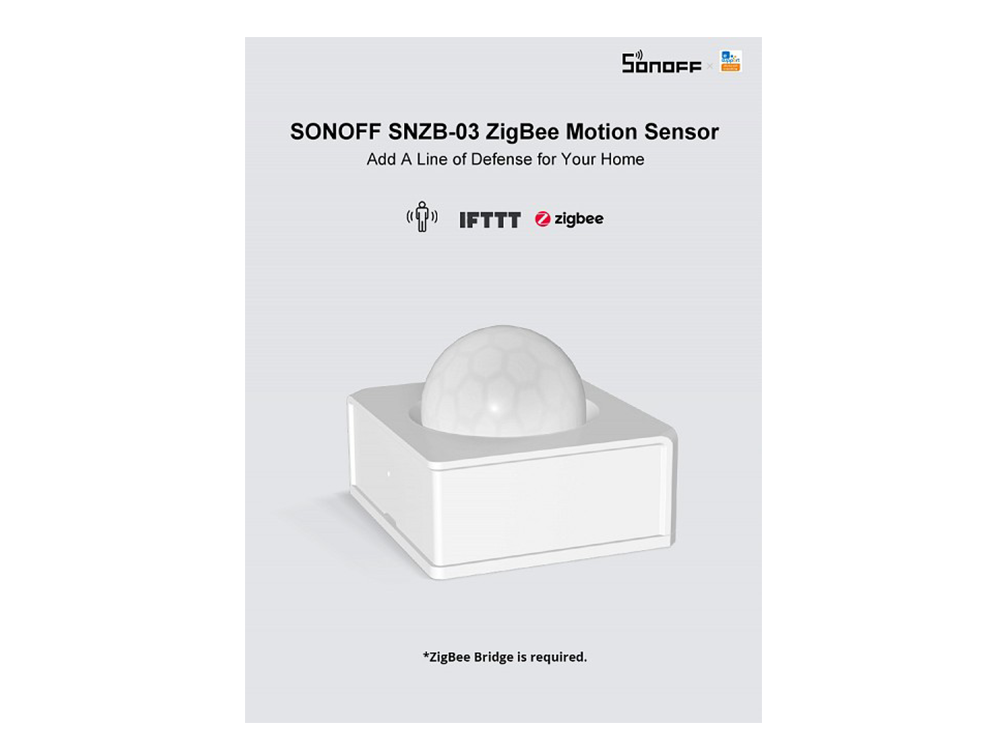 Sonoff SNZB-03 ZigBee Motion Sensor Robots Cyprus Nicosia Limassol Famagusta Paphos Larnaca ifttt