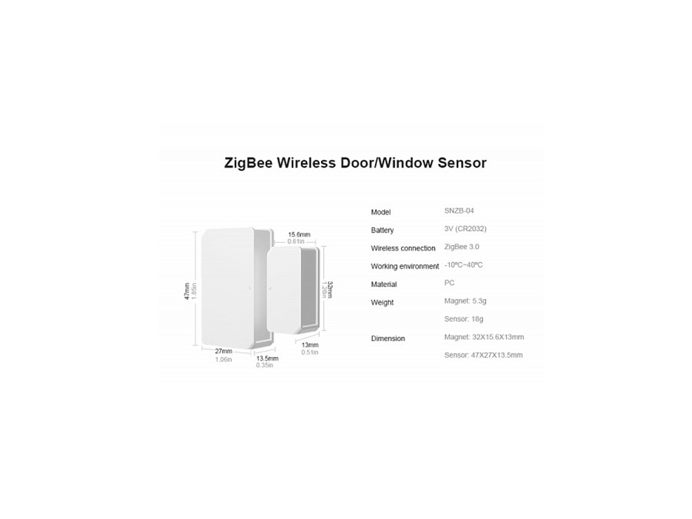 Sonoff SNZB-04 ZigBee Wireless Door Window Sensor Robots Cyprus Nicosia Limassol Famagusta Paphos Larnaca windows