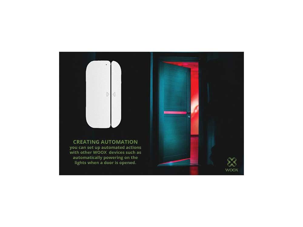 WOOX R4966 Smart Wi-Fi Door and Window Sensor Robots Cyprus Nicosia Limassol Famagusta Paphos Larnaca automation