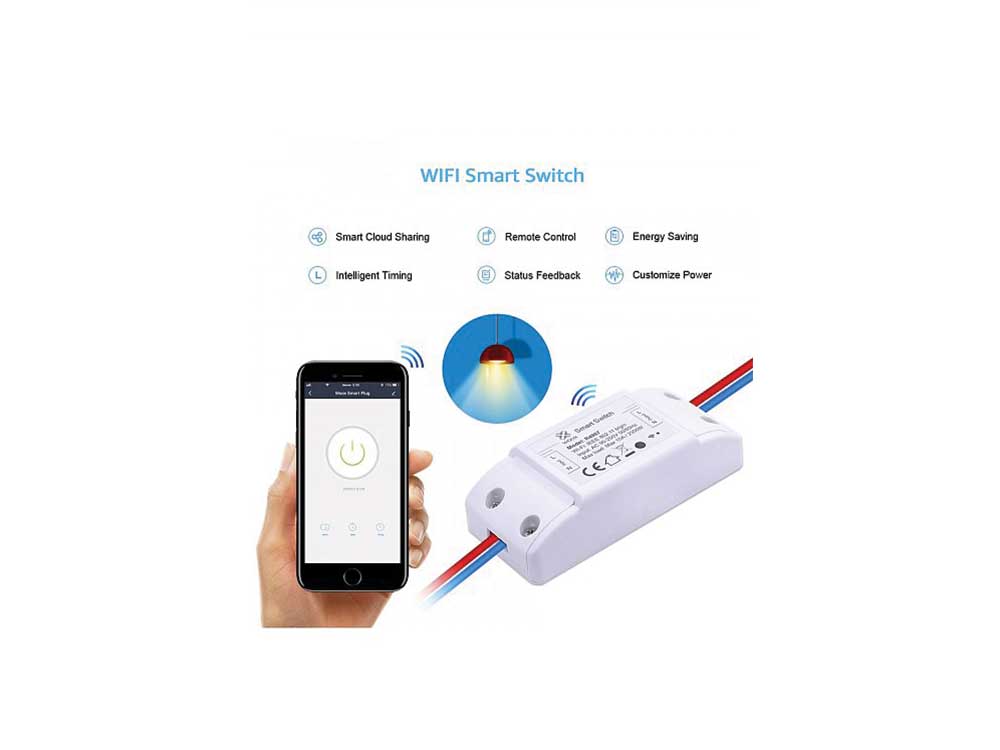 WOOX R4967 Wi-Fi Smart Switch Robots Cyprus Nicosia Limassol Famagusta Paphos Larnaca app