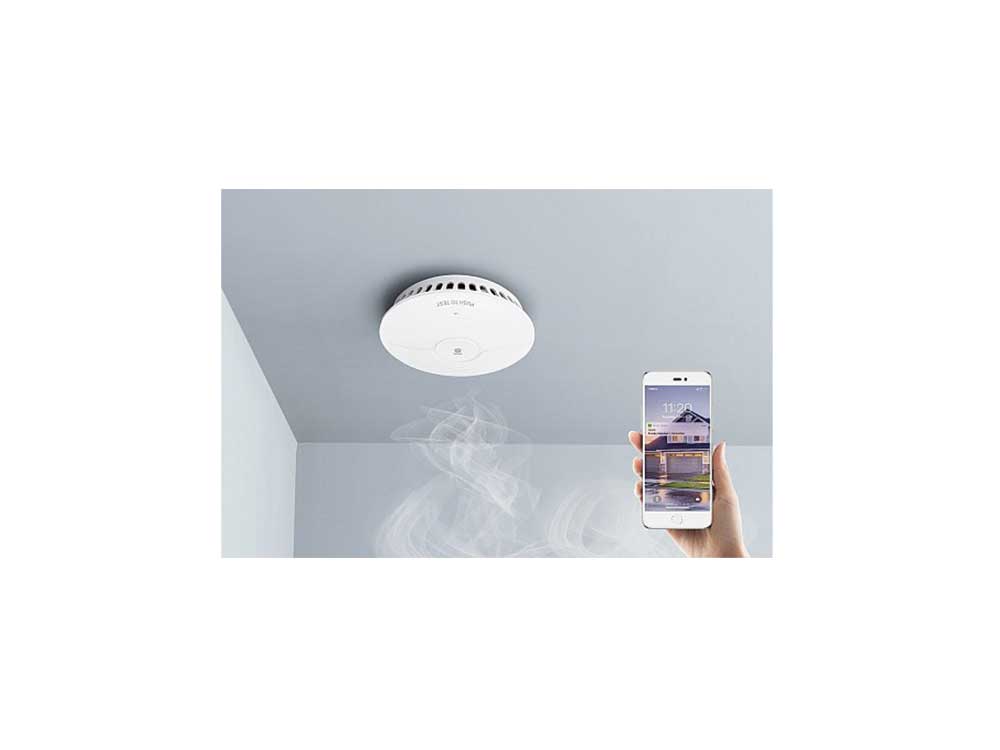 WOOX R7049 Wi-Fi Zigbee Smart Smoke Alarm Robots Cyprus Nicosia Limassol Famagusta Paphos Larnaca app