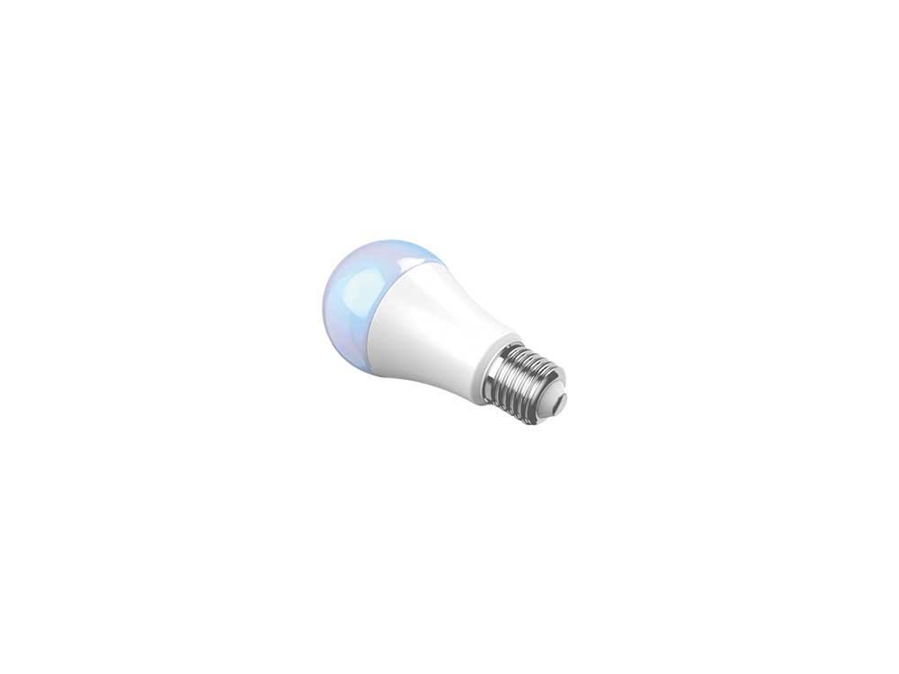 WOOX R9074 E27 10W Wi-Fi Smart LED Bulb RGB & CCT Robots Cyprus Nicosia Limassol Famagusta Paphos Larnaca angle blue