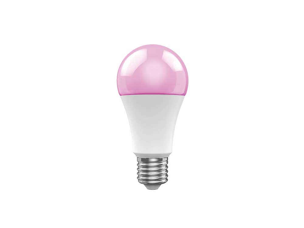 WOOX R9074 E27 10W Wi-Fi Smart LED Bulb RGB & CCT Robots Cyprus Nicosia Limassol Famagusta Paphos Larnaca pink