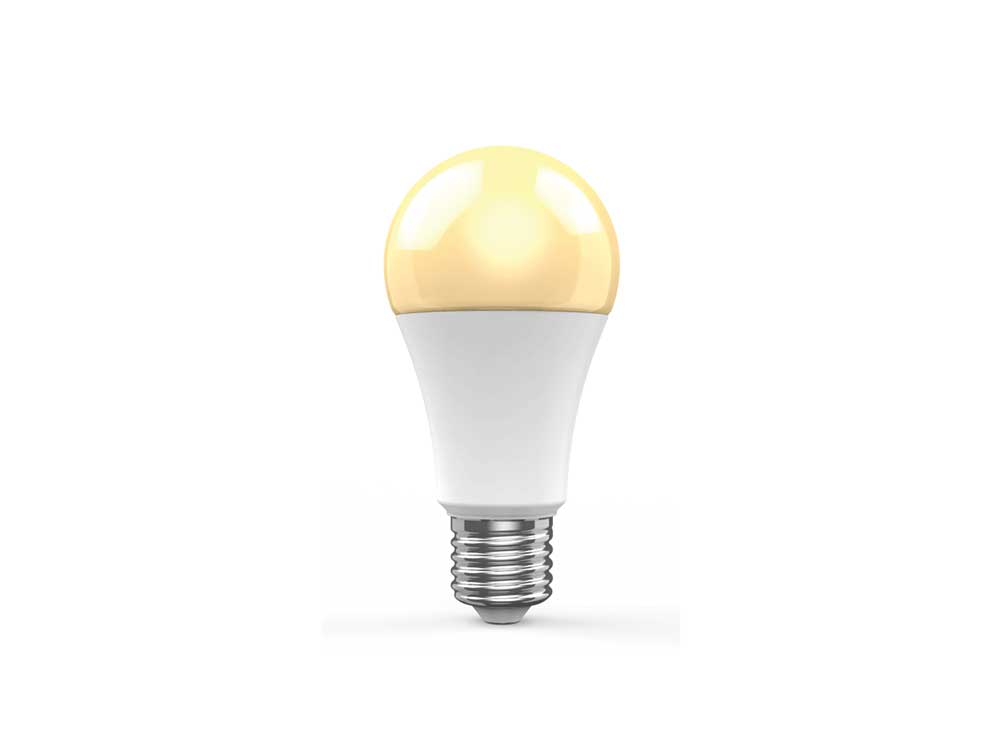 WOOX R9074 E27 10W Wi-Fi Smart LED Bulb RGB & CCT Robots Cyprus Nicosia Limassol Famagusta Paphos Larnaca yellow