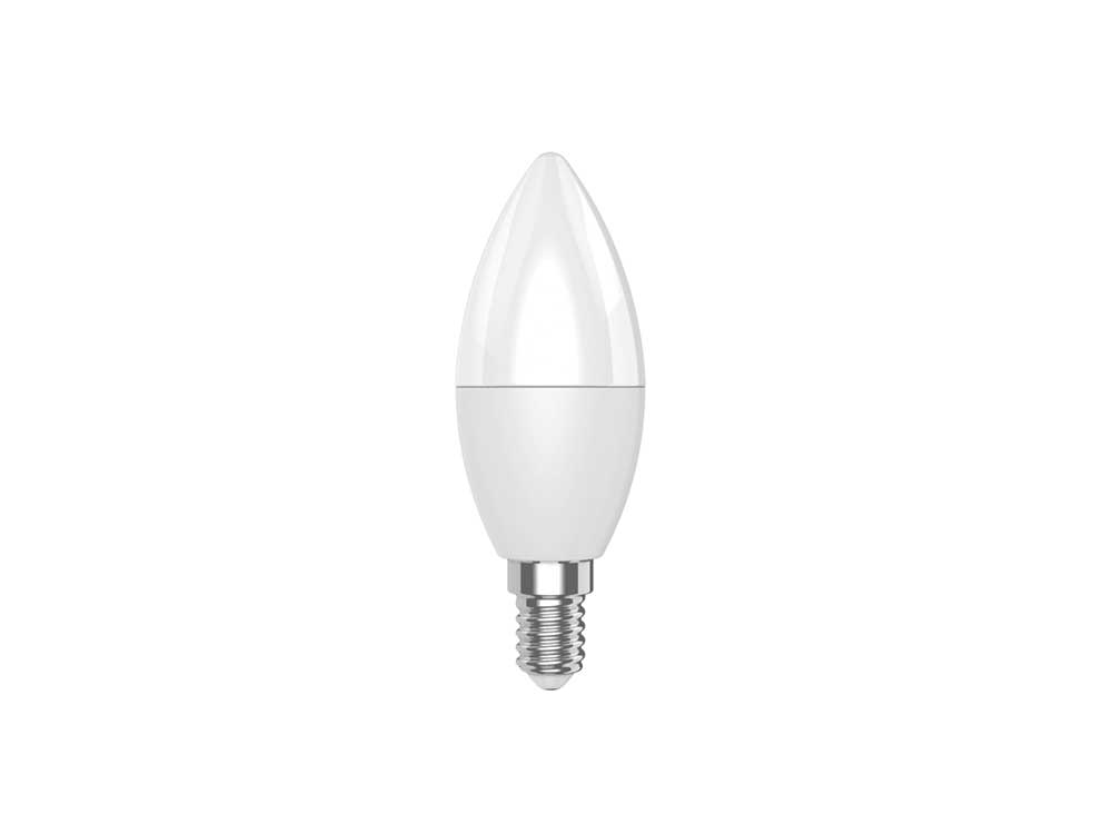 WOOX R9075 E14 5W Wi-Fi Smart LED Bulb RGB & CCT Robots Cyprus Nicosia Limassol Famagusta Paphos Larnaca front