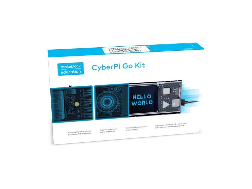 CyberPi Go Kit Robots Cyprus Nicosia Limassol Famagusta Paphos Larnaca package angle