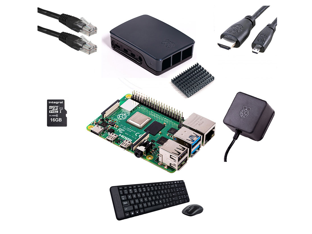 Raspberry Pi 4 Model B 4GB Full Kit wireless Robots Cyprus Nicosia Limassol Famagusta Paphos Larnaca kit