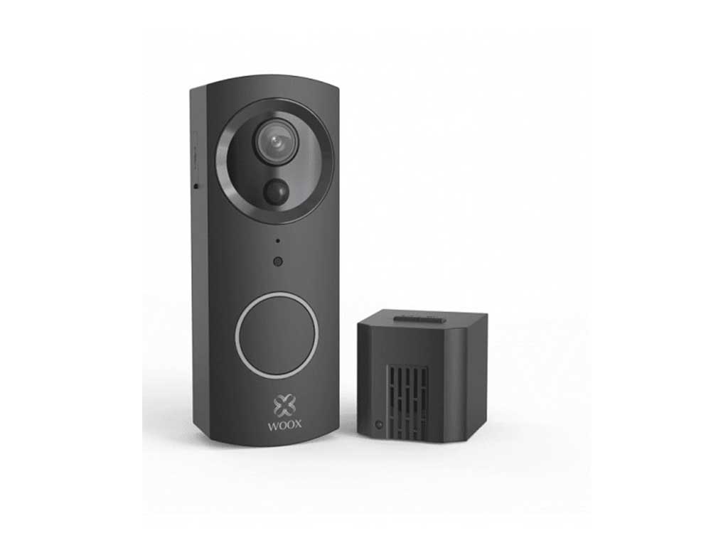 WOOX R9061 Wi-Fi Smart Video Doorbell Chime Robots Cyprus Nicosia Limassol Famagusta Paphos Larnaca angle