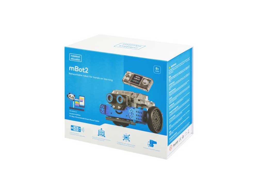 mBOT 2 Robots Cyprus Nicosia Limassol Famagusta Paphos Larnaca box angle