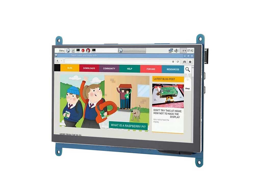 7 inch LCD HDMI Touch Screen 1024 600 Robots Cyprus Nicosia Limassol Famagusta Paphos Larnaca front