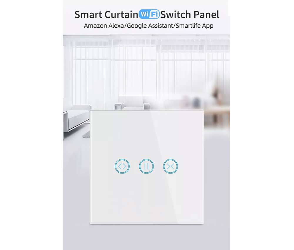 Tuya Up & Down Smart Switch Curtain & Garage Robots Cyprus Smart Home Series Robots Cyprus Smart Home Series Robots Cyprus Nicosia Limassol Famagusta Paphos Larnaca home automation panel