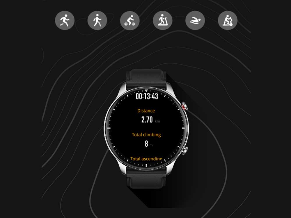 Amazfit GTR 2 SmartWatch Classic Edition Obsidian Black Robots Cyprus Nicosia Limassol Famagusta Paphos Larnaca modes