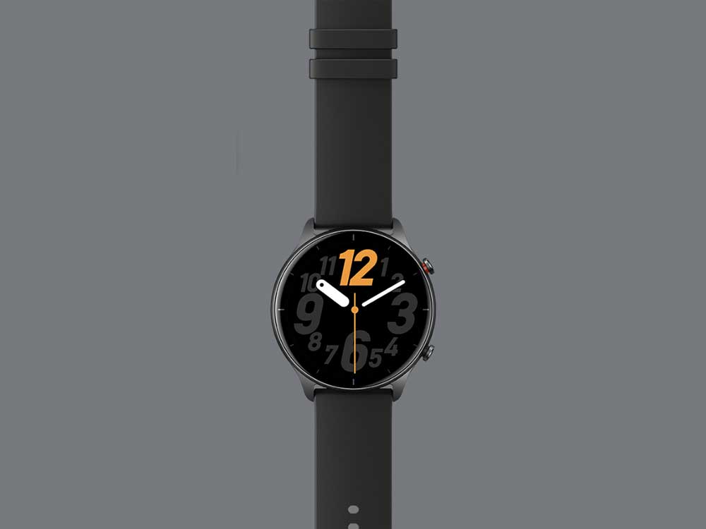 Amazfit GTR 2 SmartWatch Sport Edition Obsidian Black Robots Cyprus Nicosia Limassol Famagusta Paphos Larnaca front up