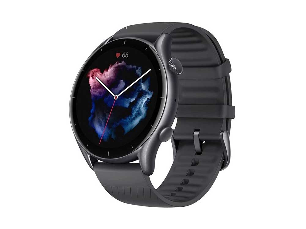 Amazfit GTR 3 SmartWatch Thunder Black Robots Cyprus Nicosia Limassol Famagusta Paphos Larnaca left angle