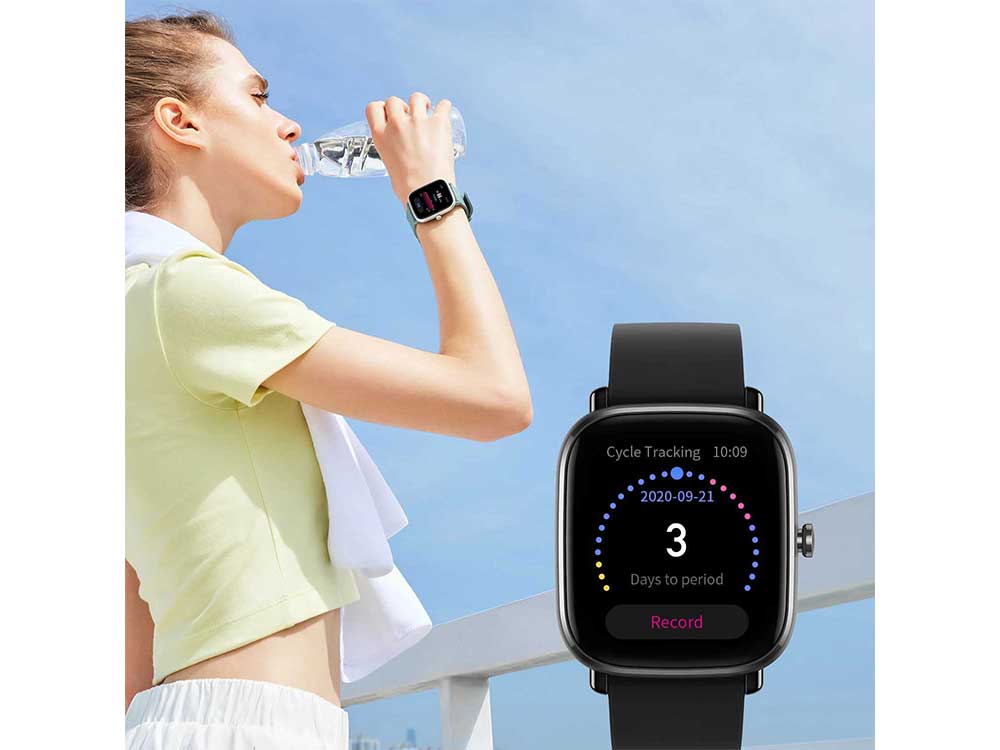 Amazfit GTS 2 Mini SmartWatch Midnight Black Robots Cyprus Nicosia Limassol Famagusta Paphos Larnaca period cycle