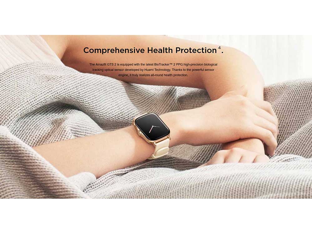 Amazfit GTS 2 SmartWatch Desert Gold Robots Cyprus Nicosia Limassol Famagusta Paphos Larnaca health protection