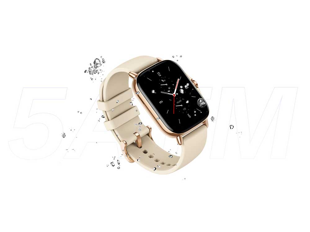 Amazfit gts desert gold smartwatch clearance