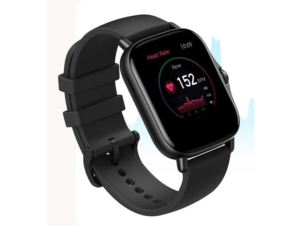 Amazfit GTS 2 SmartWatch Midnight Black Robots Cyprus Nicosia Limassol Famagusta Paphos Larnaca User heart measure