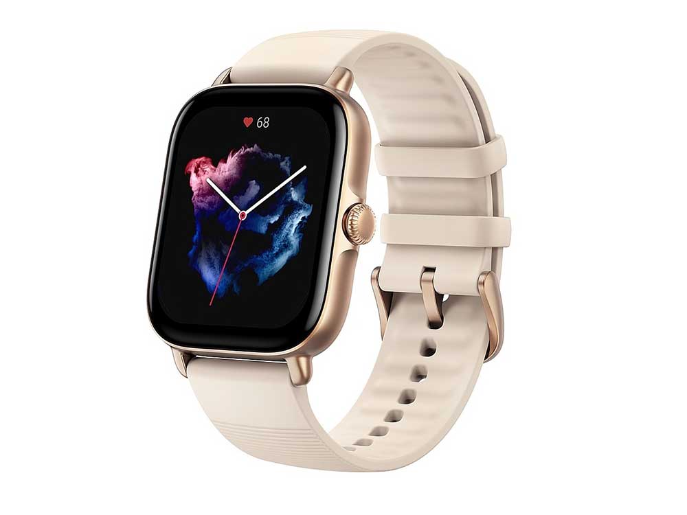 Amazfit GTS 3 SmartWatch Ivory White Robots Cyprus Nicosia Limassol Famagusta Paphos Larnaca left angle