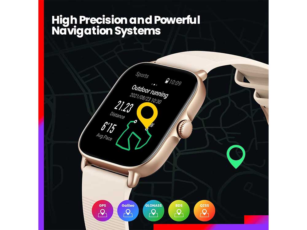 Amazfit GTS 3 SmartWatch Ivory White Robots Cyprus Nicosia Limassol Famagusta Paphos Larnaca navigation