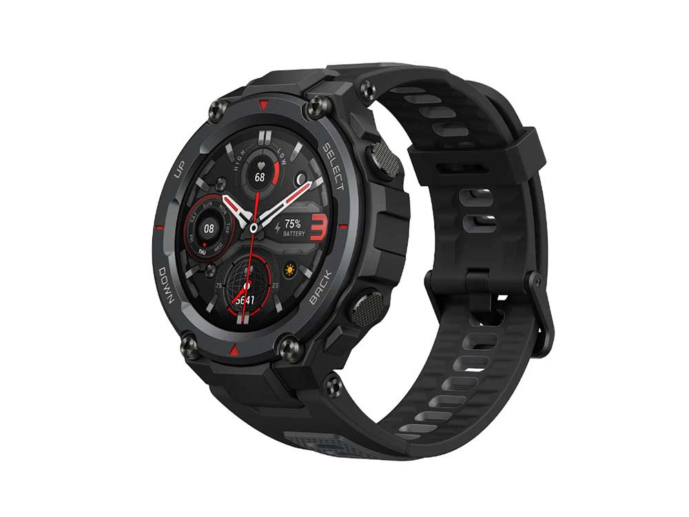 Amazfit T-REX Pro SmartWatch Meteorite Black Robots Cyprus Nicosia Limassol Famagusta Paphos Larnaca angle left