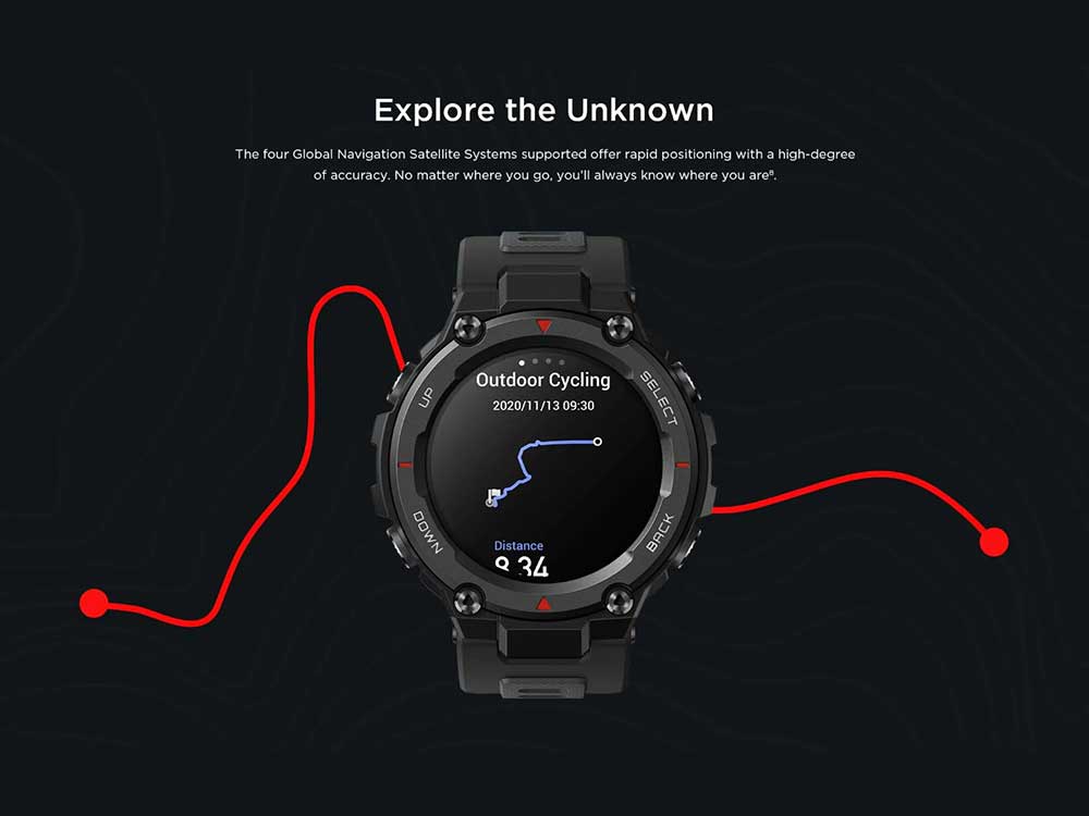 Amazfit T-REX Pro SmartWatch Meteorite Black Robots Cyprus Nicosia Limassol Famagusta Paphos Larnaca explore